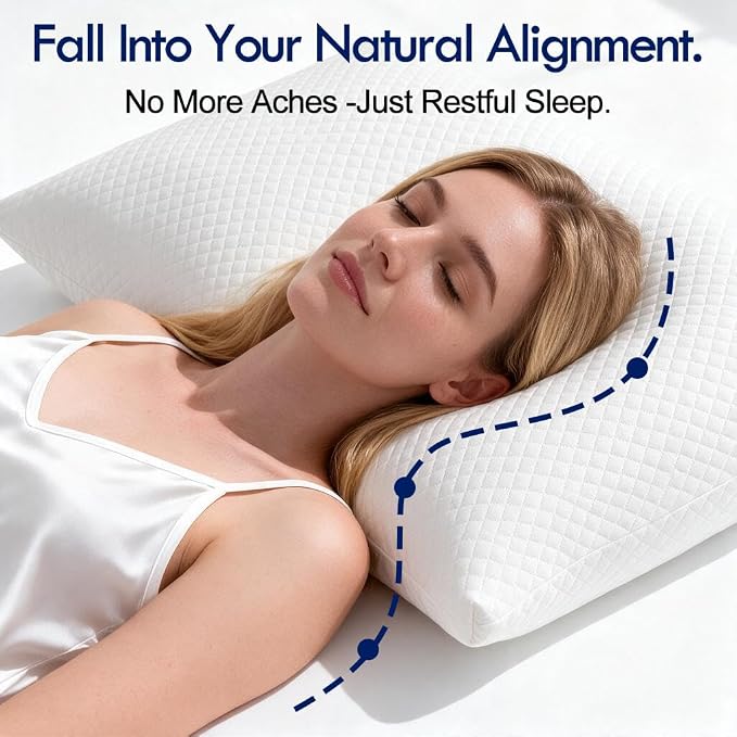 HITO Hotel Pillows Bed Pillows King Size Set of 2-100% Virgin Material Down Alternative Pillow - Soft Support for Back, Stomach, Side Sleepers