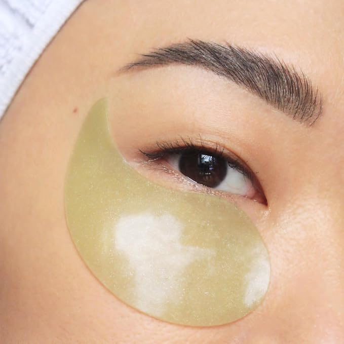 Pixi DetoxifEYE 2-Pack | Depuffing Hydrogel Under-Eye Patches|Cucumber, Gold & Caffeine for Puffy Eyes and Dark Circles | 2 Boxes, 60 pairs, 120 Patches