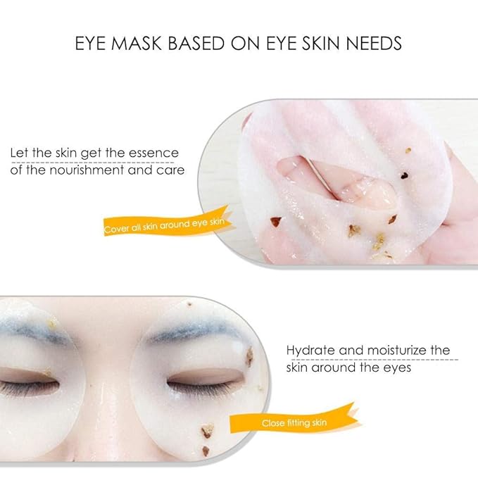 Eye , Collagen Eye . Clarifies Eye Eye Eye Masks The Eye Area And Promotes Gold For Eyes/Masks Eye Circulation (80Pcs)