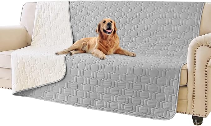 Tcksstex Waterproof and Anti-Slip Dog Bed Cover and Pet Blanket Sofa Pet Bed Mat ，car Incontinence Mattress Protectors Furniture Couch Cover for Most Cats Dogs, Pets