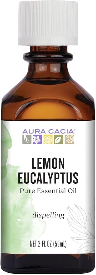 Aura Cacia Essential Oil, Awakening Lemon Eucalyptus, 2 Fluid Ounce