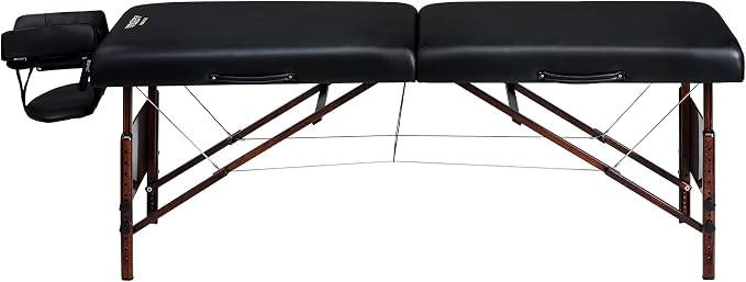 Master Massage 30" Del Ray Count, Standard with Ambient Lighting System, Black