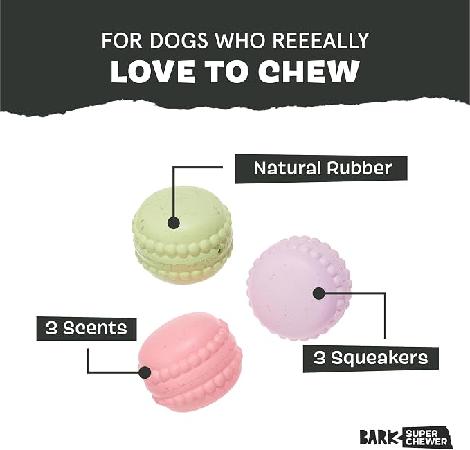 BarkBox Macaruffs - for Small Dogs