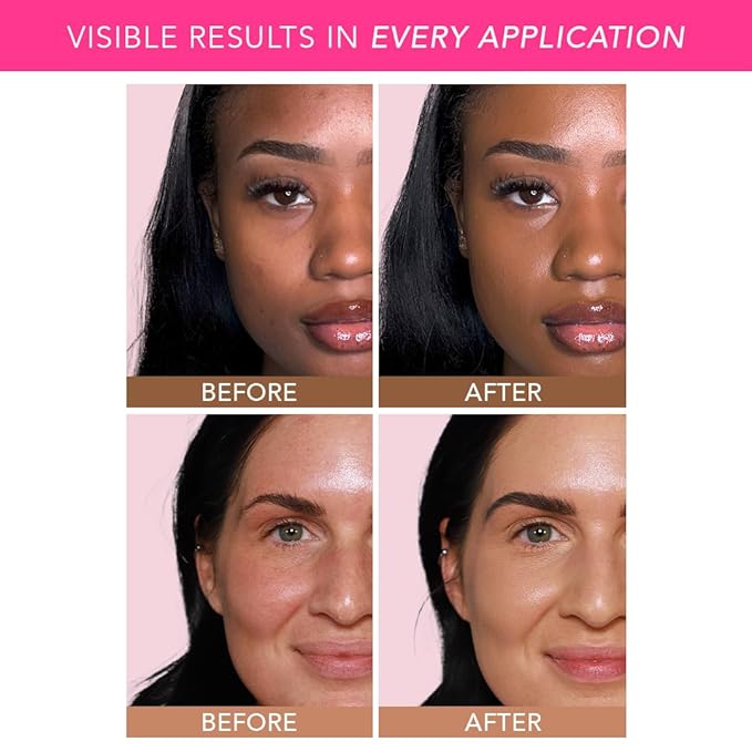Doll 10 Peptide Bounce Balm Foundation™ – Hydrating, Age-Defying Foundation for Older Women, All Skin Types – Vegan, Clean, Natural, Medium Buildable Coverage, Blurs Fine Lines - [Fair]