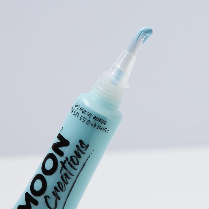 Face & Body Paint with Brush Applicator by Moon Creations - 0.50fl oz - Yellow