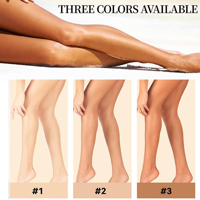 Dulele Leg and Body Makeup Foundation, Waterproof Leg & Body Tattoo Scar Cover up, Body Coverage Tattoo Concealer, No Transfer, Covers Varicose Veins for All Skin Tones (Fairest Glow, M)