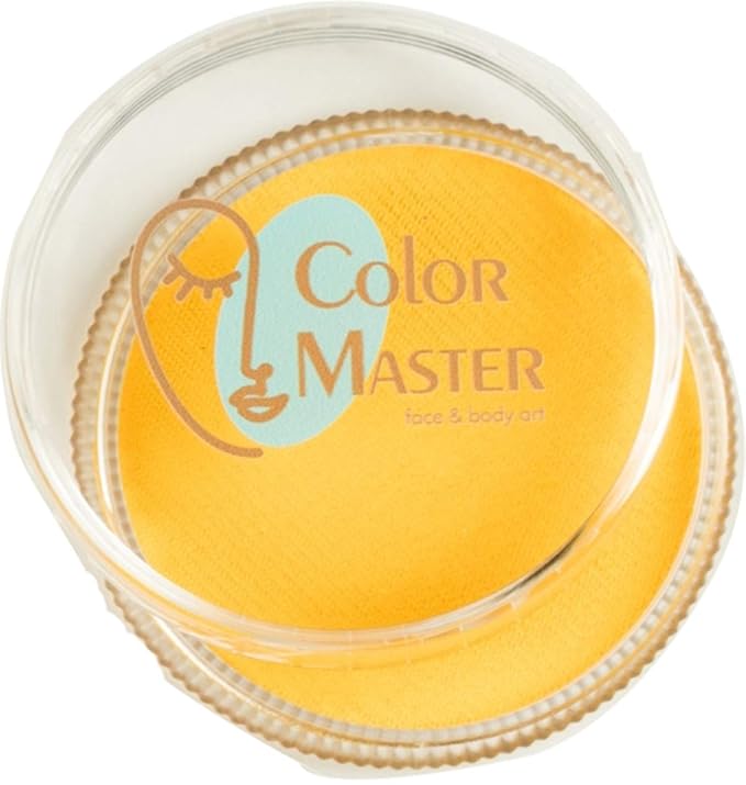 Face and Body Paint Yellow(30gm)Non-Toxic High-Quality Paint for Children and Adults Halloween Makeup, Costumes, Festivals