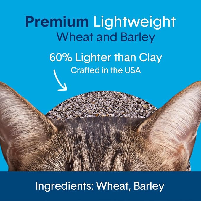 Boxie Unscented Lightweight Cat Litter 30 Day Odor Control Dust Free 6.5 lb