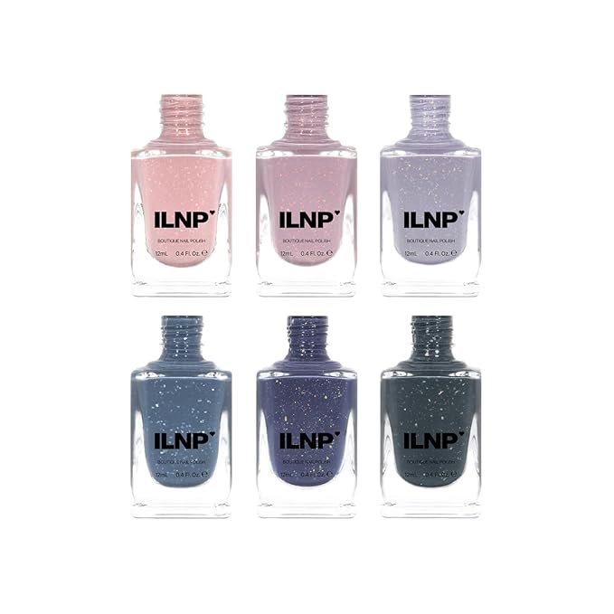 ILNP Overcast Collection - Rain-Kissed Winter Inspired Nail Polishes
