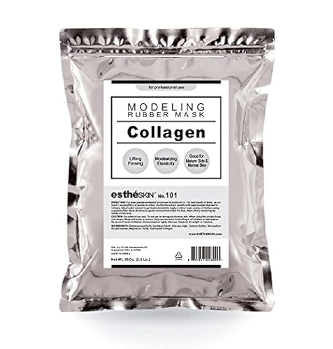 No.101 Collagen Peel Off Type Modeling Rubber Mask for Facial Skin Care Treatment, 35oz