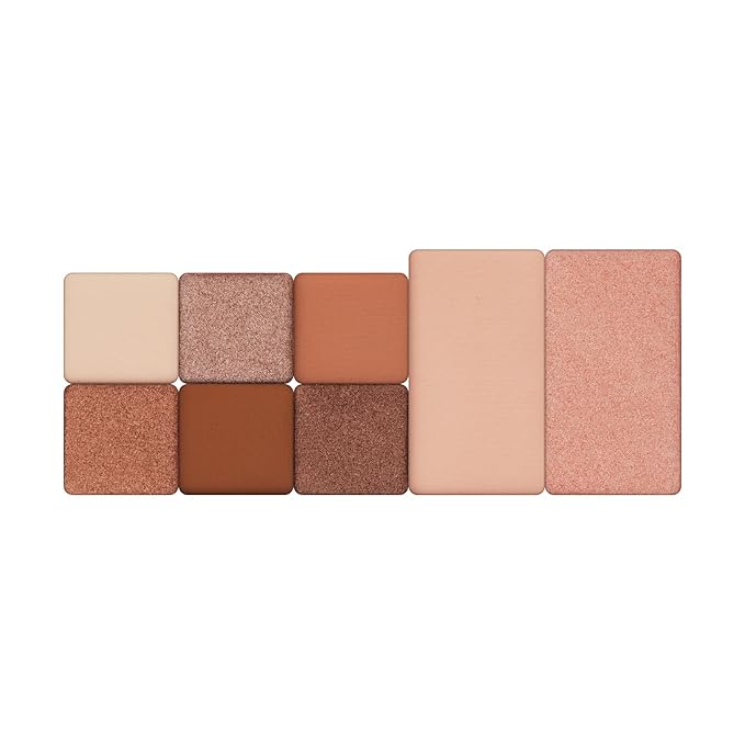 PROFESSIONAL MAKEUP Long Lasting Waterproof Eyeshadow Palette 11 Ultra-pigmented Shimmer & Matte Shades and Naked & Brown Warm Neutral makeup palette with Mirror - Blendable Multi-Purpose
