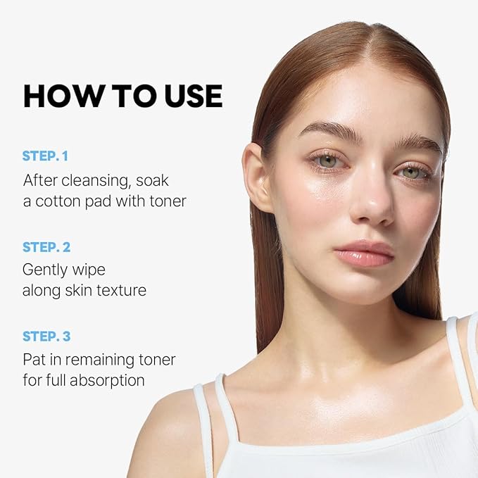 ROUND LAB 1025 Dokdo Toner 16.91 Fl Oz, Oil Control and Reduces Excess Sebum, Gentle Exfoliating Facial Toner, Deep Sea Water for Moisturization, Soft Finish Without Stickiness, Korean Skin Care