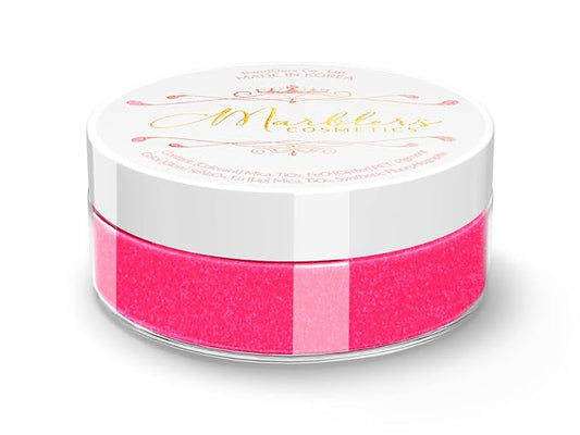 MARBLERS Neon Face & Body Glitter [Fluorescent Pink] 0.18oz (5g) | Fine | Non-Toxic | Vegan | Cruelty-Free | Ethically Sourced | Festival Makeup | Eye, Hair, Nail, Eyeshadow | Cosmetic Grade