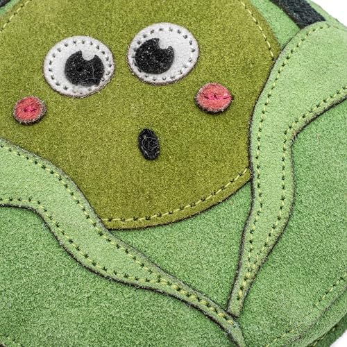 Fuzzl Eco Leather Super Sprout Natural and Tough Dog Toys - Long Lasting Chew Toys for Aggressive Chewers - Strong Dog Toy for Dogs and Puppy