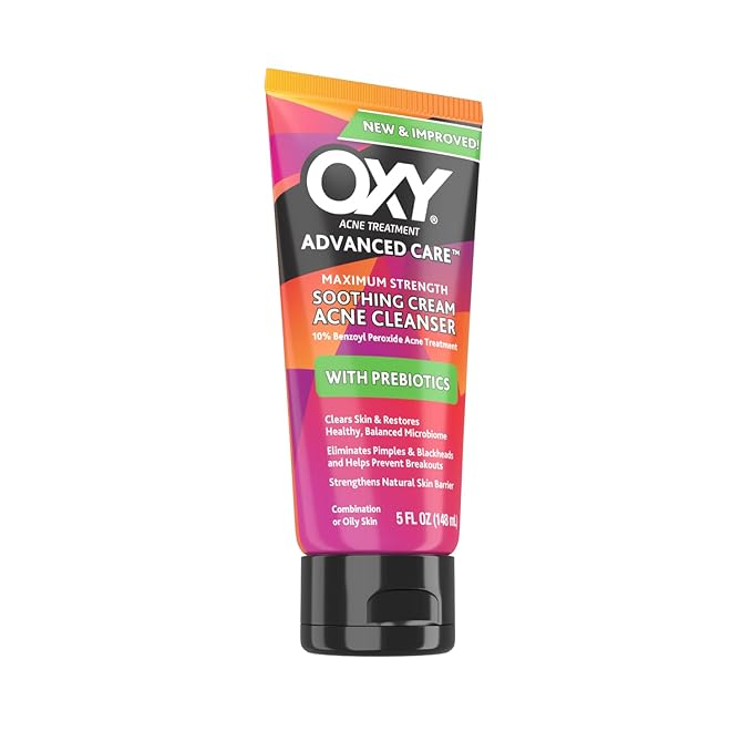Oxy (R Maximum Strength Acne Cleanser - 5 fl oz Tube (Pack of 2)