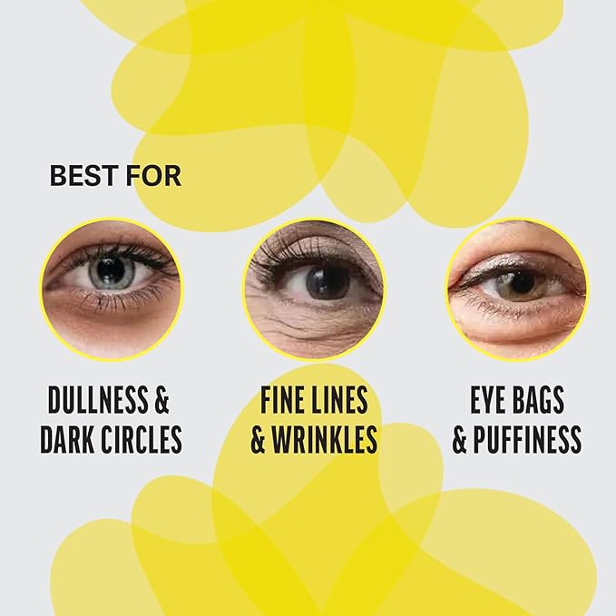ZEST Under Eye Mask w/Collagen & Hyaluronic Acid - Gel Patches Brighten & Reduce Puffy Eyes, Dark Circles, Wrinkles, Undereye Bags - Bridesmaids & Birthday Gift for Women (24 Pairs, Gold)