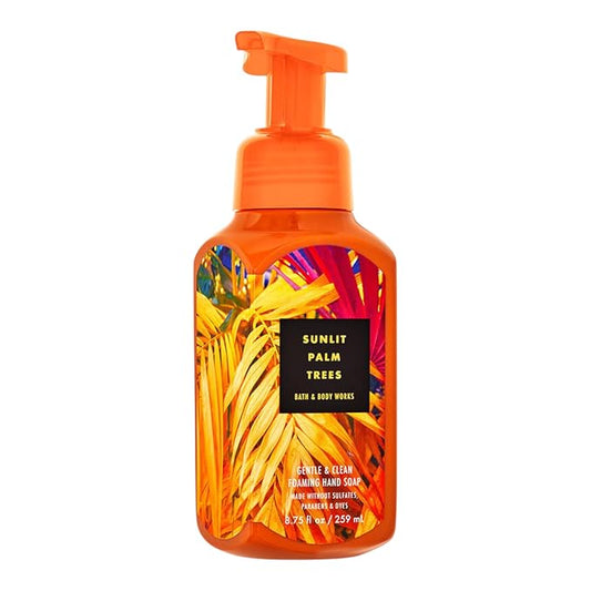 Bath & Body Works Gentle Foaming Hand Soap 8.75 oz (Sunlit Palm Trees)