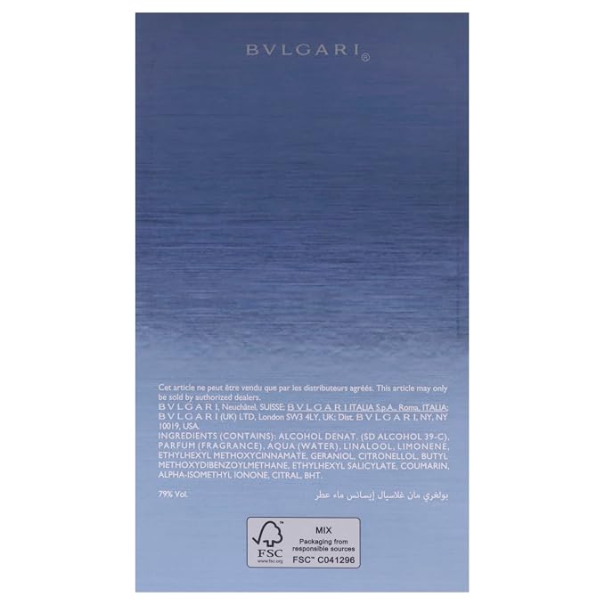 Bvlgari Man Glacial Essence for Men - 3.4 oz EDP Spray