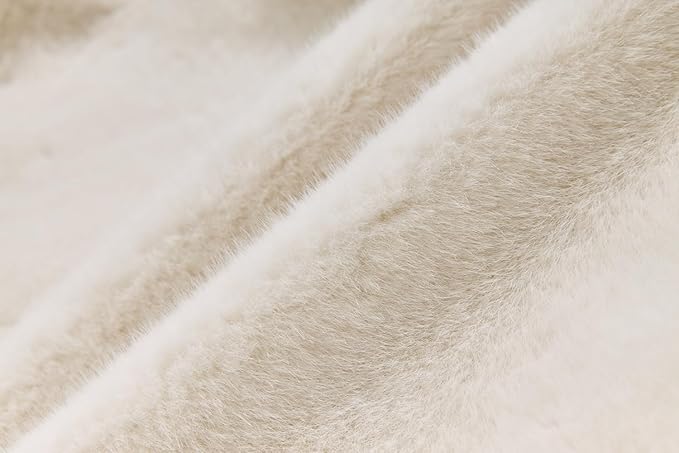 GRAN ORIENTE Womens Belted Winter Faux Fur Coats, Cropped Fuzzy Cuff Furry Zipper Up Warm Jackets Outwear