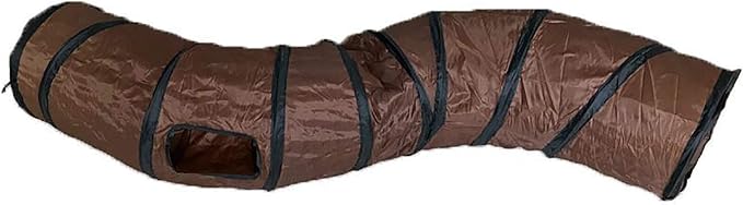 iCAGY Cat Tunnel Toys for Indoor Cats Kittens Rabbits, Pet Toy Play Tunnels