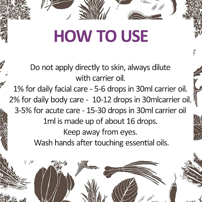 Deve Herbes Pure Galbanum Essential Oil (Ferula gummosa) with Glass Dropper Steam Distilled (Pack of Two) 100ml X 2 (6.76 oz)