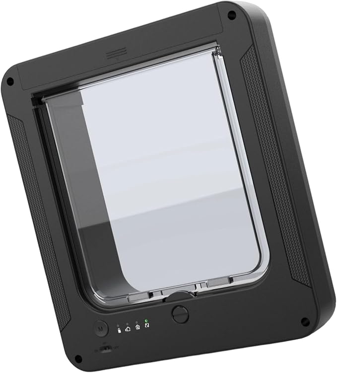 Frid Smart Door with Detection for Indoor Outdoor Pets Continued Metal Pet Door Easy Installation Modern Design Metal