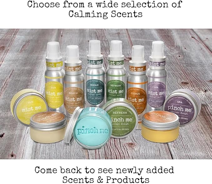 Pinch Me Therapy Dough - Holistic Aromatherapy Stress Relieving Putty - 10 Ounce Bumbleberry Scent