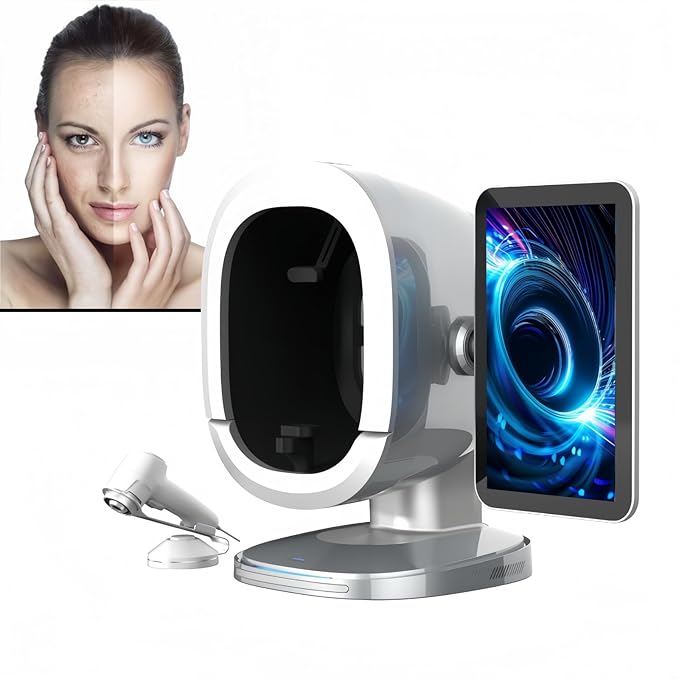 B3 AI Skin Imaging Machine – 3D Facial Scanner with 8-Spectrum Lights, 30+ Skin Indicators, Smart Assessment & Visual Reports for Beauty Spas and Salons