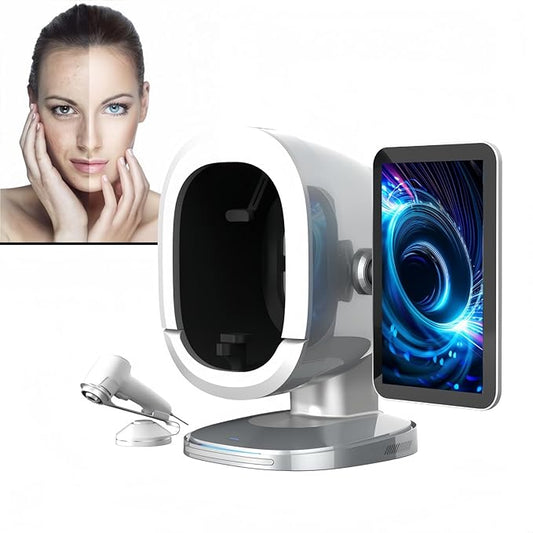 B3 AI Skin Imaging Machine – 3D Facial Scanner with 8-Spectrum Lights, 30+ Skin Indicators, Smart Assessment & Visual Reports for Beauty Spas and Salons