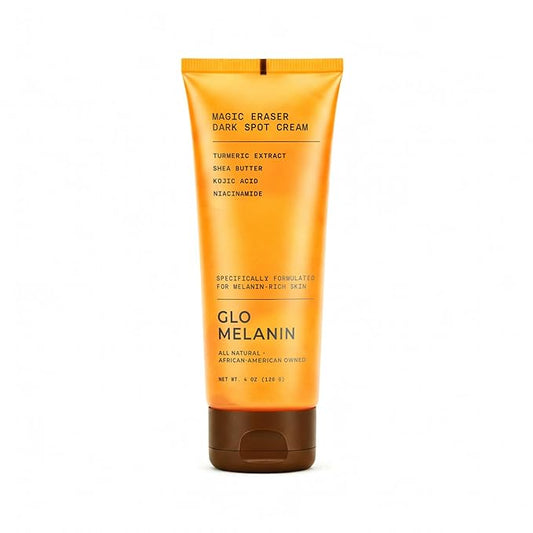 Glo Melanin Magic Eraser Dark Spot Cream for Face, Body & Sensitive Areas - inner thighs remover Made in USA - Faded Cream for Black Spots 1.7 Oz