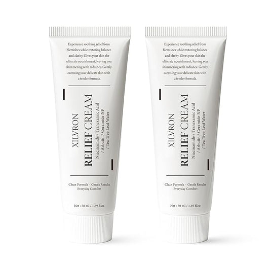 2 PCS Barrier Cream with Niacinamide, Arbutin & Tranexamic Acid, Korean Skin Care Moisturizer for Soothing Repairing & Blemish Care, Vegan & Gentle Formula for All Skin Types, 1.69 Fl Oz*2