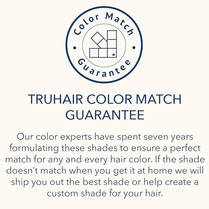 TRUHAIR Jumbo Color & Conceal Waterproof Root Touch Up Hair Color for Gray Hair Coverage - Instant Root Cover Up Hair Powder for Women & Men - Bald Spot Concealing, Hairline Filling (Gray)