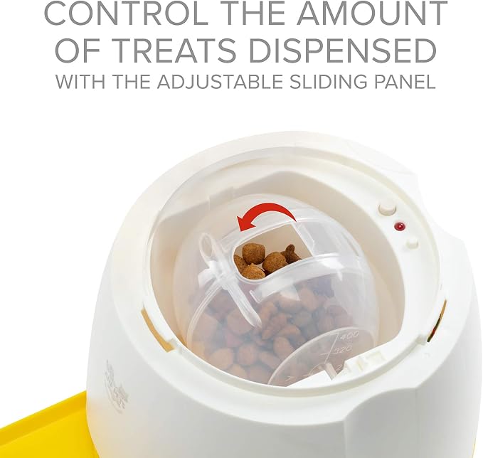 Arf Pets Dog Treat Dispenser with Remote Button – Dog Memory Training Activity Toy – Treat While Train, Promotes Exercise by Rewards, Improves Memory & Positive Training for A Healthier & Happier Pet