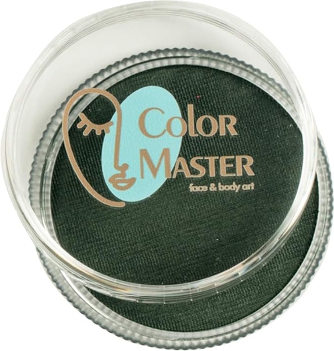Face and Body Paint Dark Green(30gm)Non-Toxic High-Quality Paint for Children and Adults Halloween Makeup, Costumes, Festivals