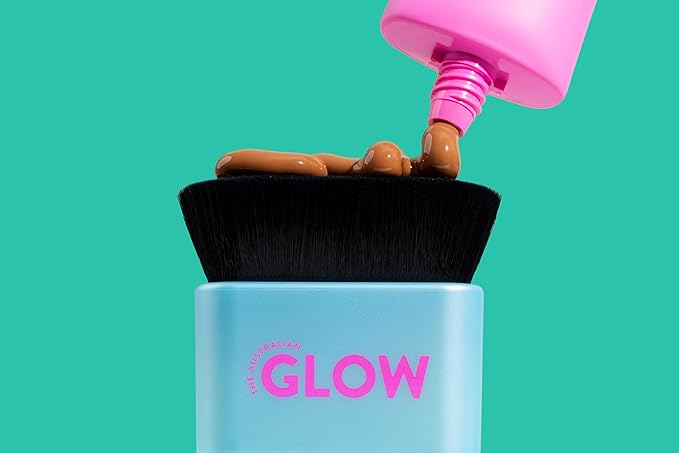 Australian Glow Matte Instant Glow Daypass| 24-hour tan, wash-off, face and body, cruelty-free, vegan, organic ingredients - 3.38 fl.oz., Pink
