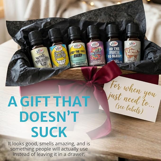 Wild Essentials Stay The F Away Essential Oil Blend, Purifying Wellness Aromatherapy Oil for Diffusers, 100% Pure, Crafted in USA