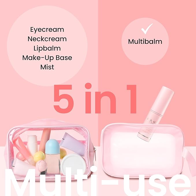 KAHI SOUND OF SEOUL SEOUL Facial Balm With Jeju Origin Oil & Collagen, Hydrate & Manage Wrinkles Around Your Face, Made In Korea, 9g (K Multi Balm)