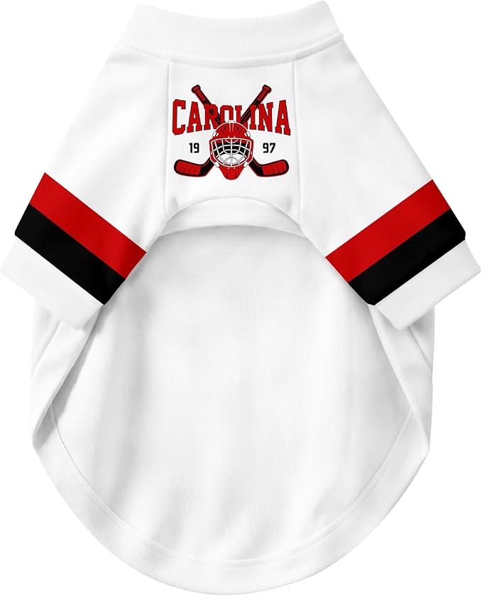 Carolina Dog Clothes Personalized Pet T Shirt for Dogs Gift | Custom Name Number Jersey Style Pet Shirt for Dog