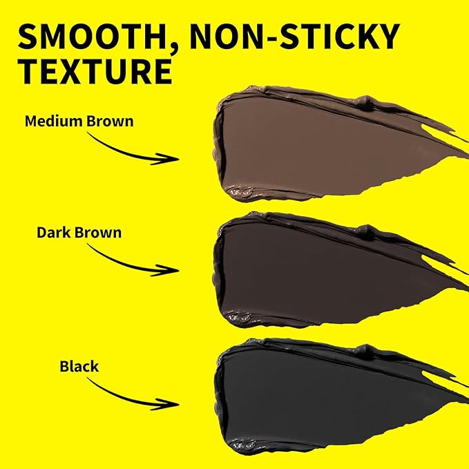 SEVICH Touch Up Comb 2 in 1 Korean, Instant Hair Root Touch-Up Stick | Dual-Sided Design For Natural Gray Coverage, Long-Lasting Moisturizing Formula With Plant Extracts,15g Black