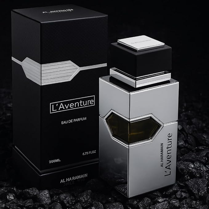 Al Haramain L' Aventure EDP 6.76 oz 200 ml Men, Clear
