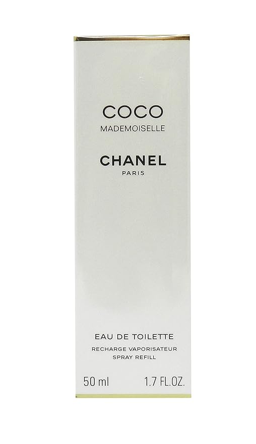 CHANEL Coco Mademoiselle Eau De Toilette Recharge Spray Refill 1.7 Ounces