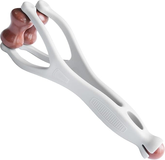 Finger Massager, Hand Massager for Arthritis and Carpal Tunnel. Dual-sided Bian Stone Massage Roller Tool for Circulation, Trigger Finger, Hand Therapy, Pain Relief, Stress. Great Gift for Her/Him.
