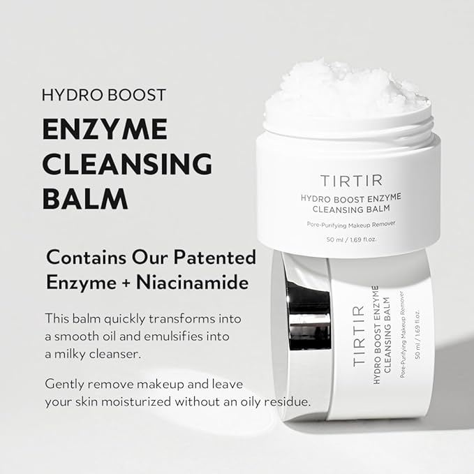 TIRTIR Hydro Boost Enzyme Cleansing Balm (4.05 Ounce (Pack of 2))