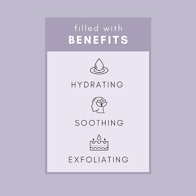 Olivia Care Exfoliating Bar Soap Lavender Latte 3 Pack Natural, Organic. Infused with Coffee Bean & Lavender Essential Oil - 3 X 5 OZ