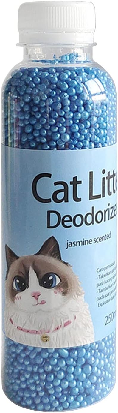 Cat Litter Deodorizer Litter Box Odor Beads Active Carbon Natural-Extract for Home 8 Ounces
