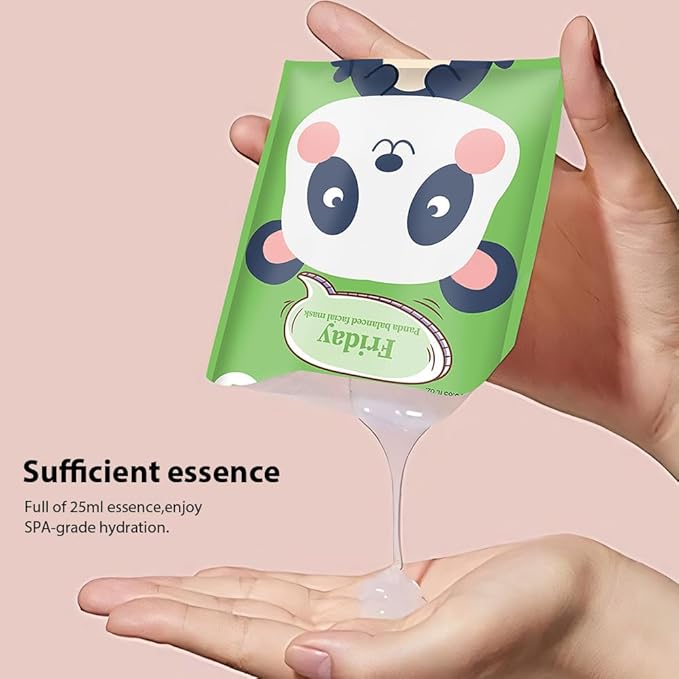 evpct 8-Pack Animal Sheet Face Facial Masks for Women Skincare Spa, Cute Facial Spa Day Slumber Sleepover Birthday Party Favors Supplies Kit, Natural Ingredients, Hydrate and Soothe for All Skin Types