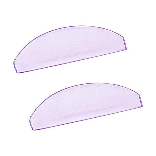 Libeauty 1mm Ultra Thin Flat Lash Lift Shields, Korean Lash Lift Pads for Step 1 Softening Only, Self Adhesive Glueless Silicone Lash Rods with Storage Case, Professional & DIY Supplies, Purple