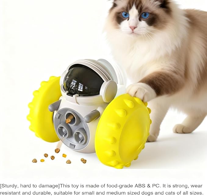 Interactive Dog Treat Dispenser for Slow Feeder (Blue)