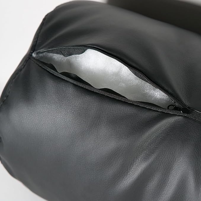 Fluffy Massage Bolster Full Round 26" x 9" (Black)