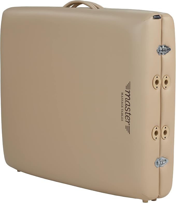 Master Massage Del Ray Pro 30" Portable Massage Table (30" W x 84" L), 750 lbs. Capacity, 3" Cushioning